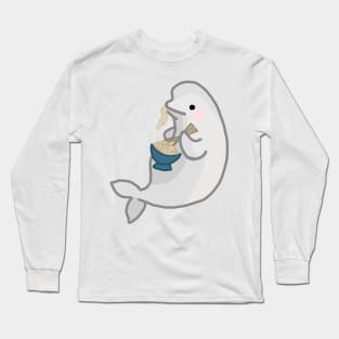 Noodle Beluga Long Sleeve T-Shirt